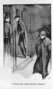 Ilustrace knihy Sherlock Holmes. Konec 19. století. od Unknown artist