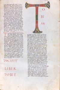 Incipit knihy Tobiášovy od Unknown artist