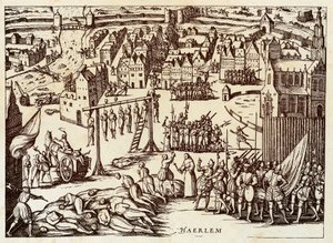 Inkvizice v Haarlemu od Unknown artist
