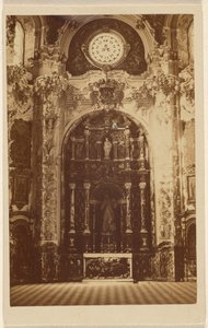 [Interiér neznámého kostela] od Unknown artist