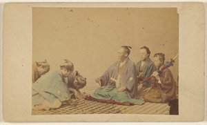 Japonští vysocí důstojníci. od Unknown artist