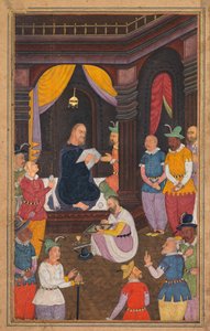 Ježíše ztvárnil malíř krále Abgara z Mir’at al-quds otce Jeroma Xaviera (španělsky, 1549–1617) od Unknown artist