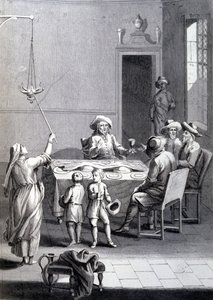 Židovský šabat (šabat, šabat nebo šabat nebo šabat). od Unknown artist