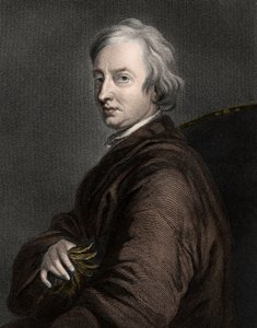 John Dryden 1631-1700 - rytina - 19. stol od Unknown artist
