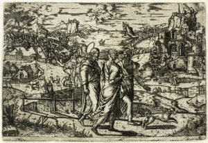 Cesta do Emaus od Unknown artist