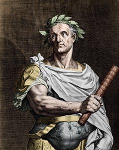 Julius Caesar (101-44 př. n. l.), římský státník. od Unknown artist