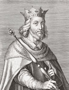 Portugalský král Ferdinand I. Portrét. od Unknown artist