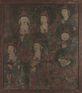 Korejská buddhistická malba od Unknown artist