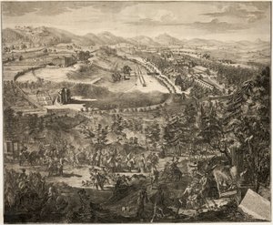 Kuks Baden, Bohemia od Unknown artist