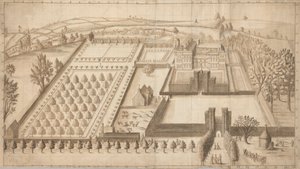 Hrad Lullingstone od Unknown artist