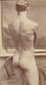 [Studie mužského aktu]. od Unknown artist