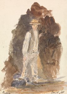 Man Standing (Madeira, leden 15/68) od Unknown artist