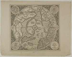 Mapa Mercatorovy projekce od Unknown artist