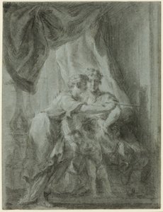 Mars, Venuše a Amor od Unknown artist
