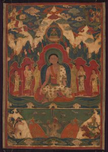 Milarepa na hoře Kailash od Unknown artist