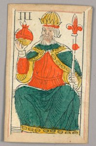 Minchiate (Tarot) hrací karta od Unknown artist