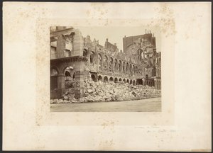 [Ministère des Finances, po požáru v roce 1871] od Unknown artist