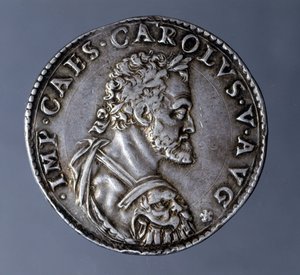 Mincovna ražená ve jménu a obrazu císaře Karla V. (1500-1558). od Unknown artist