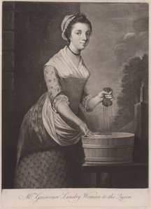 Paní Grosvenor Laundry Woman královně od Unknown artist