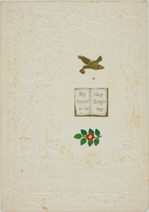 Mé srdce je v tvé péči (Valentine) od Unknown artist