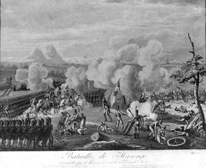 Napoleonská válka: Bitva u Marenga, 14. června od Unknown artist