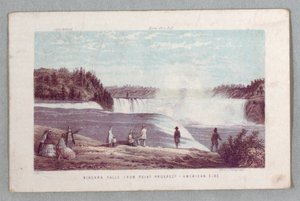 Niagarské vodopády z Point Prospect – Americká strana z Niagarských vodopádů: Být kompletním průvodcem od Unknown artist