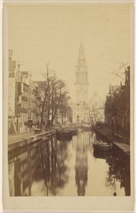 Starý kostel, Amsterdam od Unknown artist