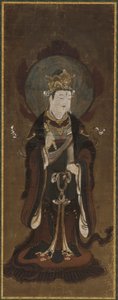 Jeden z dvanácti dév: Taishaku-ten (<em>Indra</em>) od Unknown artist