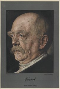 Otto hrabě z Bismarcku (tisk) od Unknown artist