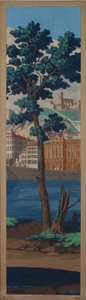 Panel: Pohledy z Lyonu od Unknown artist
