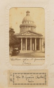 Panthéon - kostel Sainte Geneviève, Paříž od Unknown artist