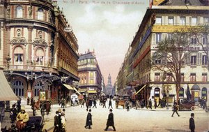 Paříž: rue de la Chaussée d