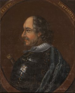 Peter Melander, comte de Holzappel - Portrét hraběte Petera Melandera z Holzappelu (1589-1648), Anonym. Olej na plátně. Rozměr: 64 x 54 cm. Národní muzeum Stockholm od Unknown artist