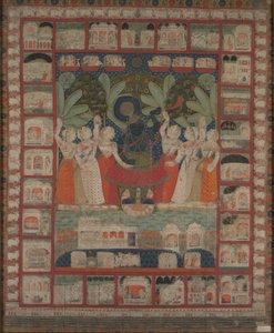 Pichwai ze Shri Nathji od Unknown artist