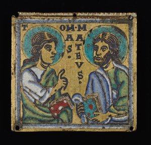 Plaketa: Thomas a Matthew od Unknown artist