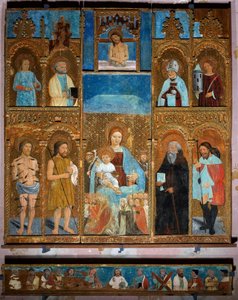 Polyptych Panny Marie od Unknown artist