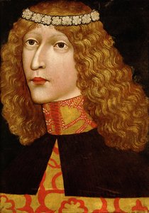 Portrét Ladislava V., posmrtného (1440 cca-1457) krále uherského (1444-1457) a českého (1453-1457) (Ladislaus I. Habsburský nebo Ladislav - Ladislav Posmrtný (1440-1457) od Anonymous od Unknown artist