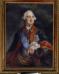Portrét matematika Leonarda Eulera (1707-1783) (Portrét matematika Leonharda Eulera). Anonymní malování. Olej na plátně, 79 x 69,5 cm od Unknown artist