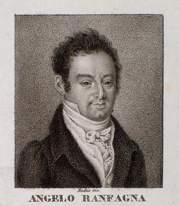 Portrét Angelo Ranfagna (rytina) od Unknown artist