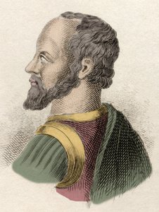 Portrét Anny de Montmorency, vévody z Montmorency (1492-1567), francouzského vojáka, státníka a diplomata. Rytina 19. století. od Unknown artist