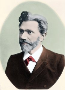 Portrét Augusta Bebela (1840-1913), německého politika. od Unknown artist