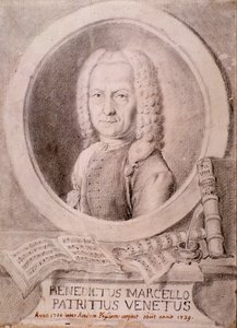 Portrét Benedetta Marcella (kresba) od Unknown artist