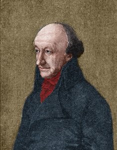 Portrét Christopha Martina Wielanda (1733-1813) německý básník, překladatel a editor. od Unknown artist