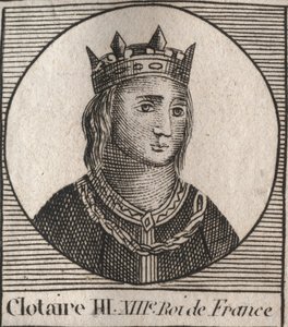 Portrét Clothaire III od Unknown artist