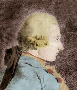 Portrét Donatian Alphonse Francois de Sade (1740-1814) (Marquis de Sade) - podle Van Loo od Unknown artist