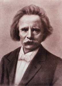 Portrét Edvarda Griega (kresba křídou) od Unknown artist