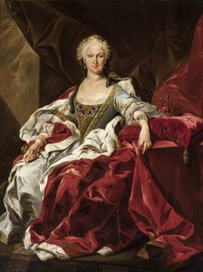 Portrét Elisabeth Farnese (1692-1766) od Unknown artist