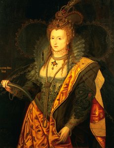 Portrét Alžběty I. Anglické (obraz) od Unknown artist