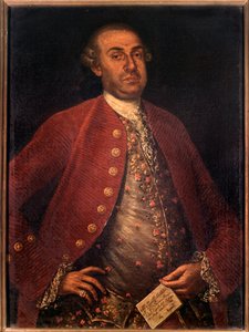 Portrét Gennaro Manna, italský skladatel (malba od Unknown artist