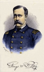 Portrét George Washingtona de Longa, amerického cestovatele (1844-1881). od Unknown artist